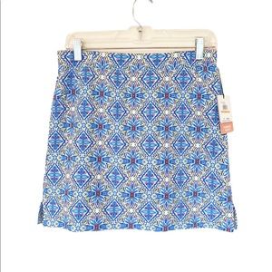 Rafaella two layers Skirt + Shorts NWT Sz S